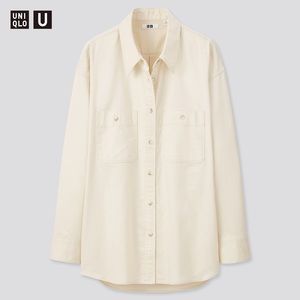 Uniqlo U Double Pocket Oversized Long Sleeve S